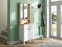 Hanah Home Soporte de Pasillo FRN-20078 Madera y Blanco